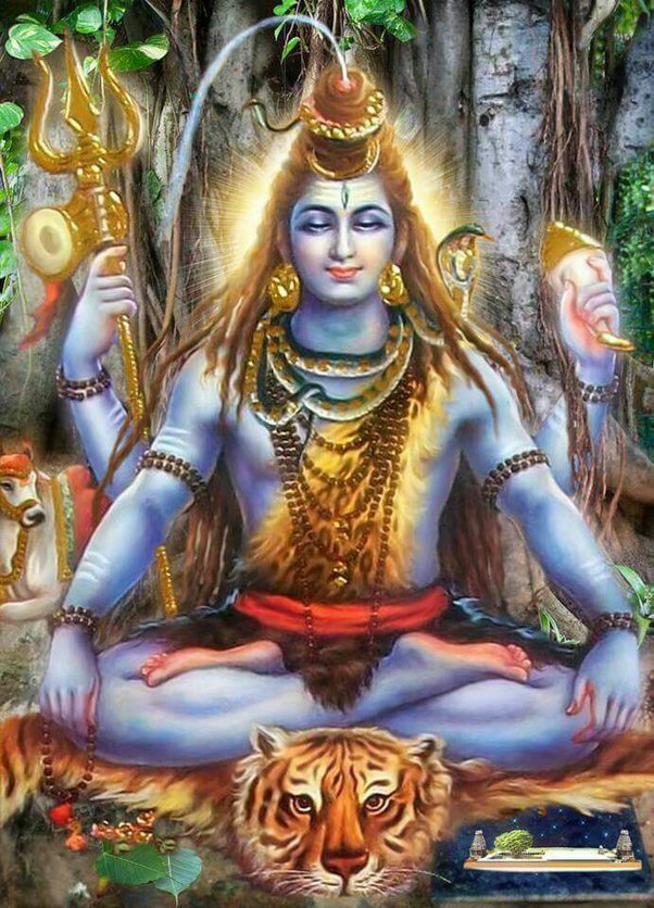 Shiva chanting Lord Rama