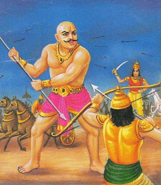 Karna Ghatotkacha Fight